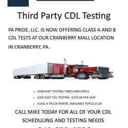 PA Pride - CDL Testing