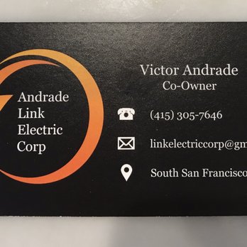 Andrade Link Electric - Victor's Contact info - Electricians Near Me