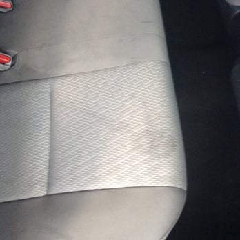 Enterprise Rent-A-Car - Rear seat stains - Car Rental Near Me - Everett, Washington