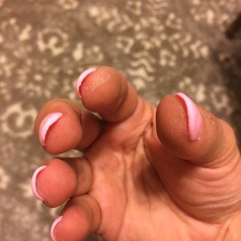 Luxe Beauty Lounge - Sloppy job for $35 - Nail Salons Near Me - Brooklyn, New York Luxe Beauty Lounge - Sloppy job for $35 - Nail Salons Near Me - Brooklyn, New York