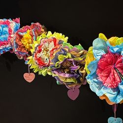 Texas Movie Bistro - I remember you! All of these flowers are our loved ones on Dia de Los Muertos!