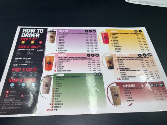 Menu photo 1 Kung Fu Tea Union, NJ