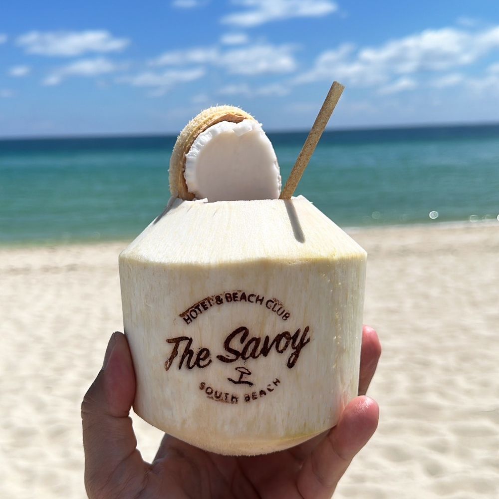 Coconut fruit punch Coconut fruit punch