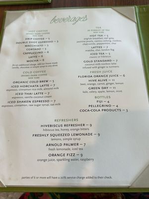 Menu photo 5 Hive Bakery & Cafe West Palm Beach, FL