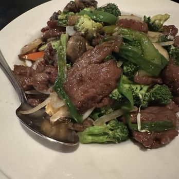 Double Happiness - Beef in Oyster Sauce - BEST - I've ever had even from Chinatown in New York City! - Chinese Near Me - Wilmington, North Carolina