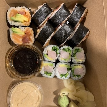 Sushi 86 - Dynamite roll and spicy yellowtail with jalapeño add avocado. - Sushi Bars Near Me - Cleveland, Ohio Sushi 86 - Dynamite roll and spicy yellowtail with jalapeño add avocado. - Sushi Bars Near Me - Cleveland, Ohio