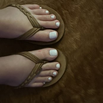 iFancy Nails Lounge & Spa - White gel pedicure - Nail Salons Near Me - La Mesa, California iFancy Nails Lounge & Spa - White gel pedicure - Nail Salons Near Me - La Mesa, California