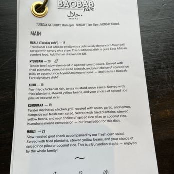 Baobab Fare - Menu - Coffee & Tea Near Me - Detroit, Michigan Baobab Fare - Menu - Coffee & Tea Near Me - Detroit, Michigan