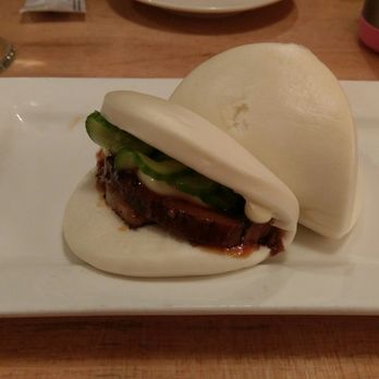 Ippudo - Westside - Ipputo bun with Pork - Ramen Near Me - New York, New York