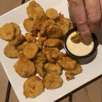 Cincinnati Lager House - Fried Pickles - New American Near Me - Cincinnati, Ohio