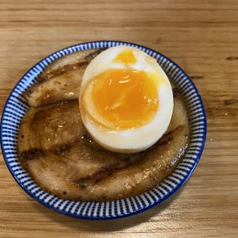 AFURI ramen + dumpling - Side of extra egg/chashu - Ramen Near Me - Richmond, British Columbia