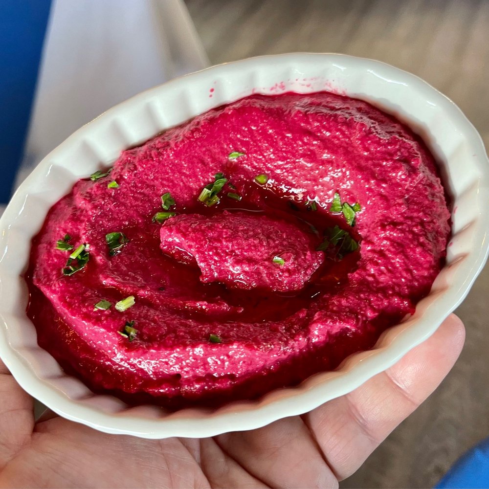 Zaytoon - Beet Dip - Mediterranean Near Me - West Hartford, Connecticut Zaytoon - Beet Dip - Mediterranean Near Me - West Hartford, Connecticut