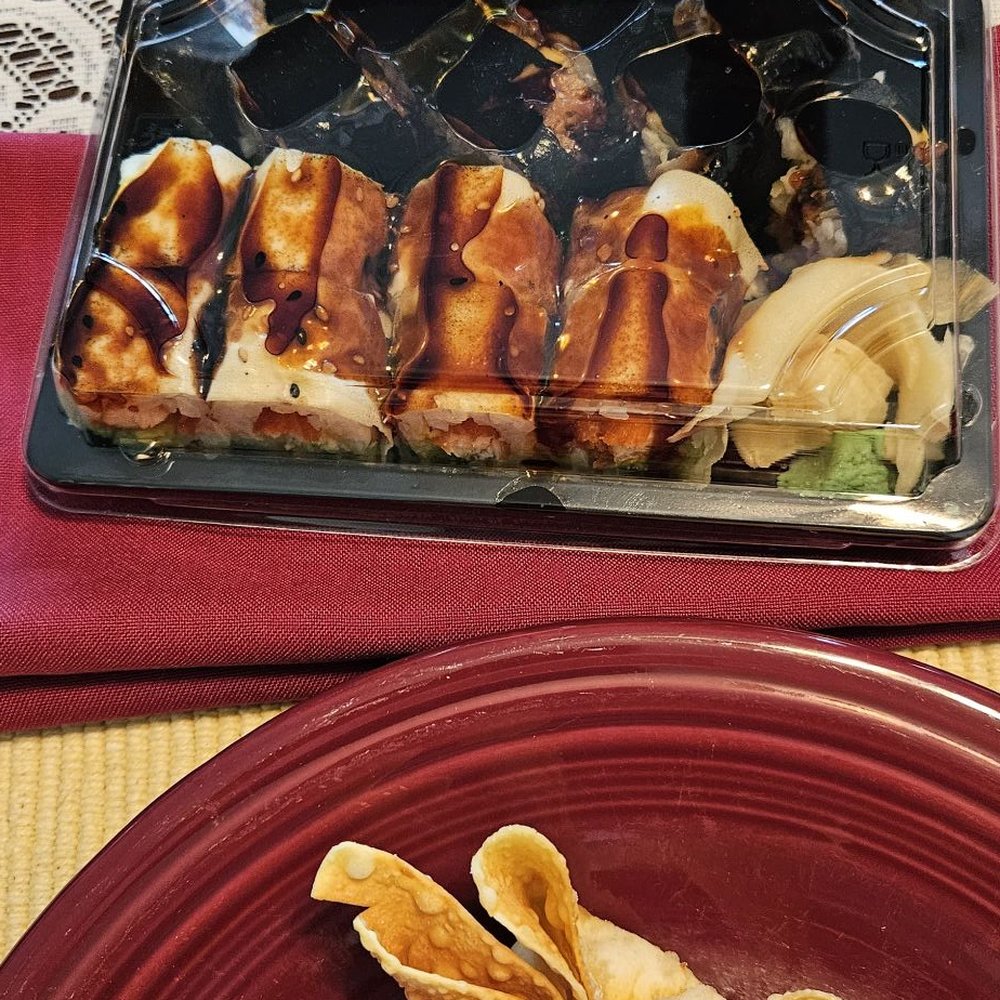 Asian Spice Bistro - Eel roll and spider roll. Cooked in old burnt oil. Took forever to get the taste off my palet. - Sushi Bars Near Me - Cincinnati, Ohio Asian Spice Bistro - Eel roll and spider roll. Cooked in old burnt oil. Took forever to get the taste off my palet. - Sushi Bars Near Me - Cincinnati, Ohio