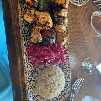 Chef’s Table - Chicken Shish Kebab - Mediterranean Near Me - San Antonio, Texas