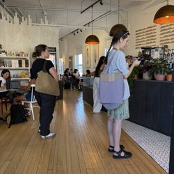 Delanie's Coffee Shadyside - Interior and counter