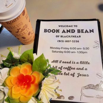 The Book & Bean - Coffee & Tea Near Me - Blackshear, Georgia The Book & Bean - Coffee & Tea Near Me - Blackshear, Georgia