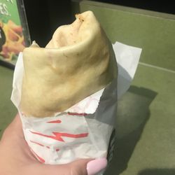 Pita Pit - My favorite, buffalo chicken pita.