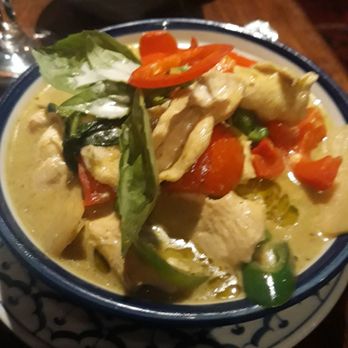 Baan Thai - Green curry with chicken (very spicy and very delicious) - Thai Near Me - Ballsbridge, D