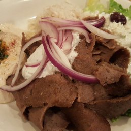 Chicken Shawarma or Gyro Plate