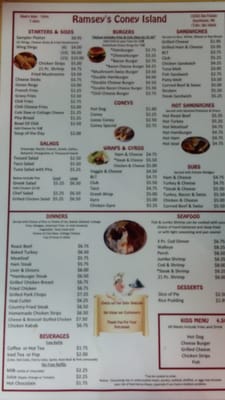 Menu photo 8 Ramsey's Coney Island Southgate, MI Menu photo 8 Ramsey's Coney Island Southgate, MI