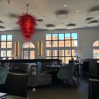 Coyote Cafe - Inside dining area - New American Near Me - Santa Fe, New Mexico