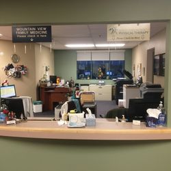 Rocky Mountain Physical Therapy- South Fort Collins - Front desk and check-in area