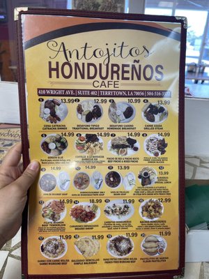 Menu photo 3 Antojitos Hondureños Café Terrytown, LA Menu photo 3 Antojitos Hondureños Café Terrytown, LA