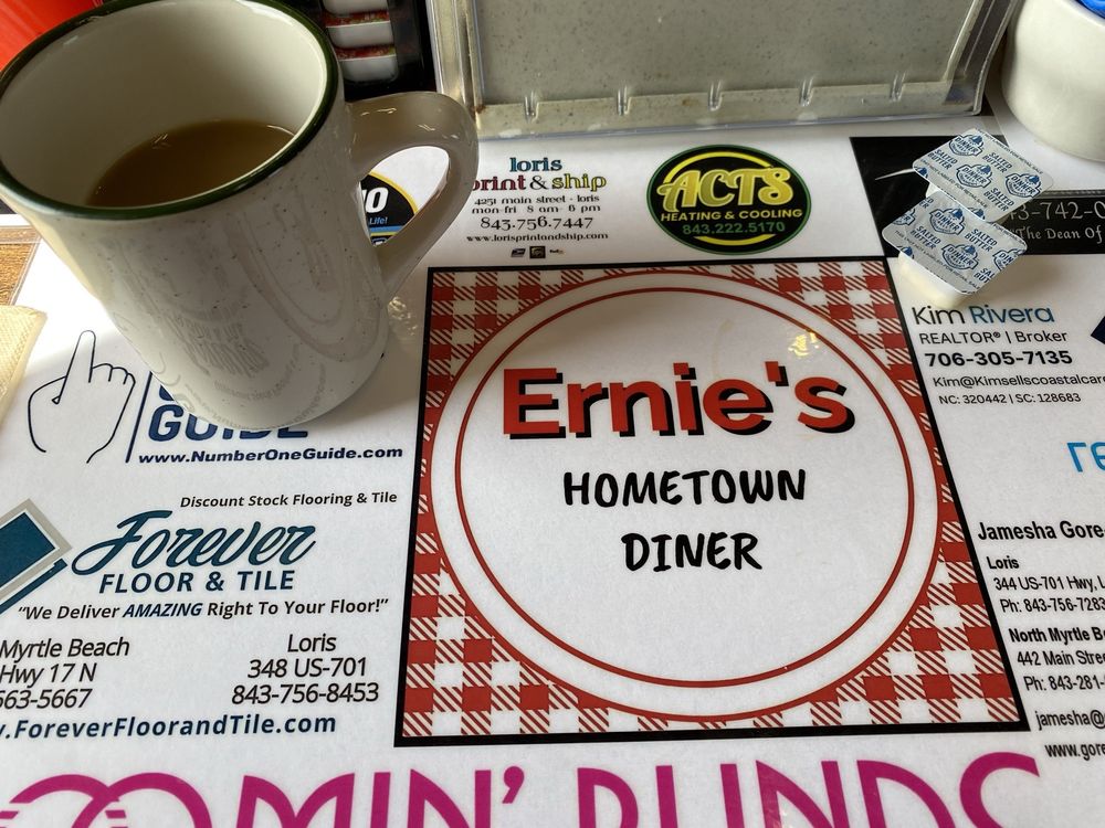 Ernie's Hometown Diner Logo