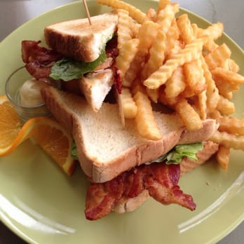 Cafe Talya - BLT w fries... Even this simple dish is better than some meals I've eaten elsewhere! - Cafes Near Me - Bayonne, New Jersey