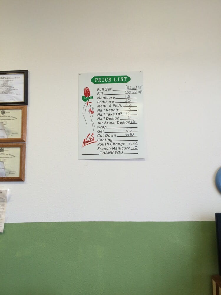 ROSE’S NAIL SALON Nail Salons 815 Superior St, Antigo, WI Phone