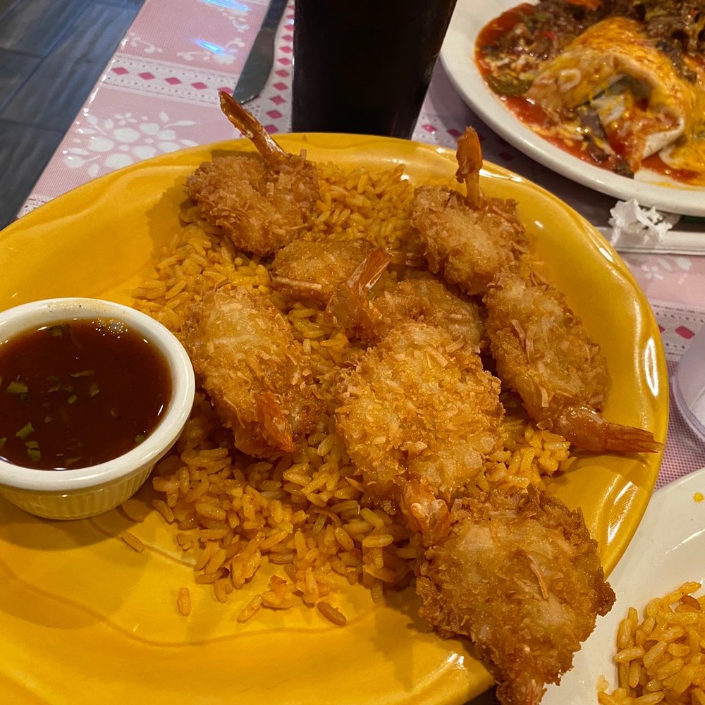 Coconut Shrimp appetizer