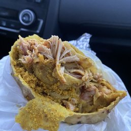Curried Chicken Roti