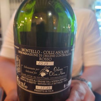 Osteria Oliva Nera - Back side to house label - Venetian Near Me - Venezia, VE