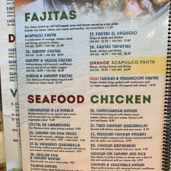 Acapulco Restaurant - Menu - Mexican Near Me - Atmore, Alabama Acapulco Restaurant - Menu - Mexican Near Me - Atmore, Alabama