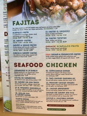 Menu photo 4 Acapulco Restaurant Atmore, AL Menu photo 4 Acapulco Restaurant Atmore, AL