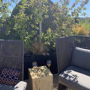 SingleThread Restaurant & Inn - Roof top and some amazing French wine - New American Near Me - Healdsburg, California
