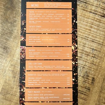 JATACo - Menu - Middelfart