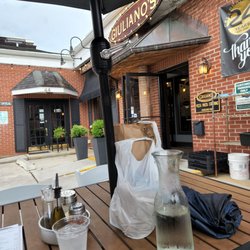 Giuliano's Pizza - Outside from the patio