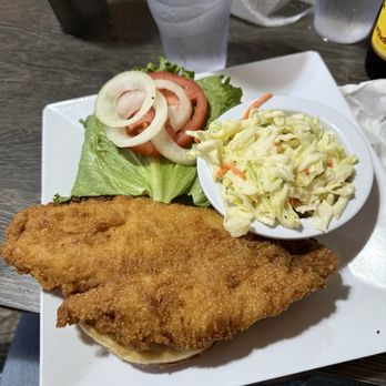 The Reef Bar and Grill - Grouper Sandwich - Dive Bars Near Me - Madeira Beach, Florida