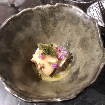 Atomix - Course 3: Suk chae (eggplant, abalone, sea grape) - Korean Near Me - New York, New York