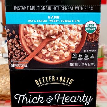 Ralphs - $2.50 each - Better Oats Oatmeal Packets in Bare & Blueberry Muffin flavors. Individual packets, great for quick breakfast meals. - Grocery Near Me - Pasadena, California Ralphs - $2.50 each - Better Oats Oatmeal Packets in Bare & Blueberry Muffin flavors. Individual packets, great for quick breakfast meals. - Grocery Near Me - Pasadena, California
