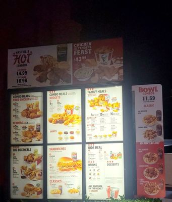 Menu photo 1 KFC Honolulu, HI Menu photo 1 KFC Honolulu, HI