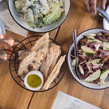 OSTE - Caesar salad and radicchio salad - Italian Near Me - Los Angeles, California