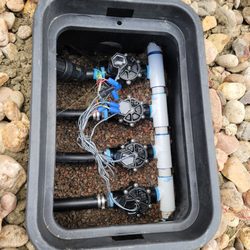 Irrigation Genies - The replaced manifold. No leaks and very organized!