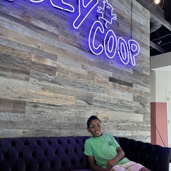 Cozy Coop Roswell - Purple sofa - Chicken Shop Near Me - Roswell, Georgia Cozy Coop Roswell - Purple sofa - Chicken Shop Near Me - Roswell, Georgia
