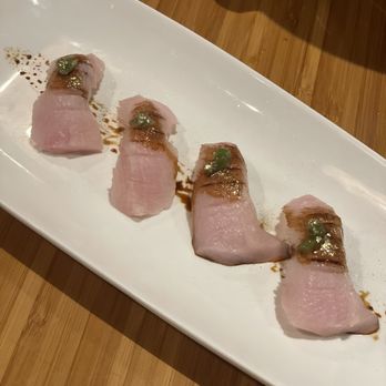 Muse Sushi House - Yellowtail nigiri - Sushi Bars Near Me - Laguna Niguel, California