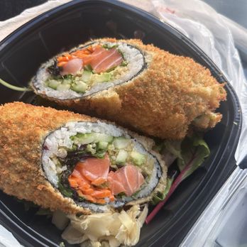 Wave Sushi - Salmon burrito - Asian Fusion Near Me - Maitland, Florida