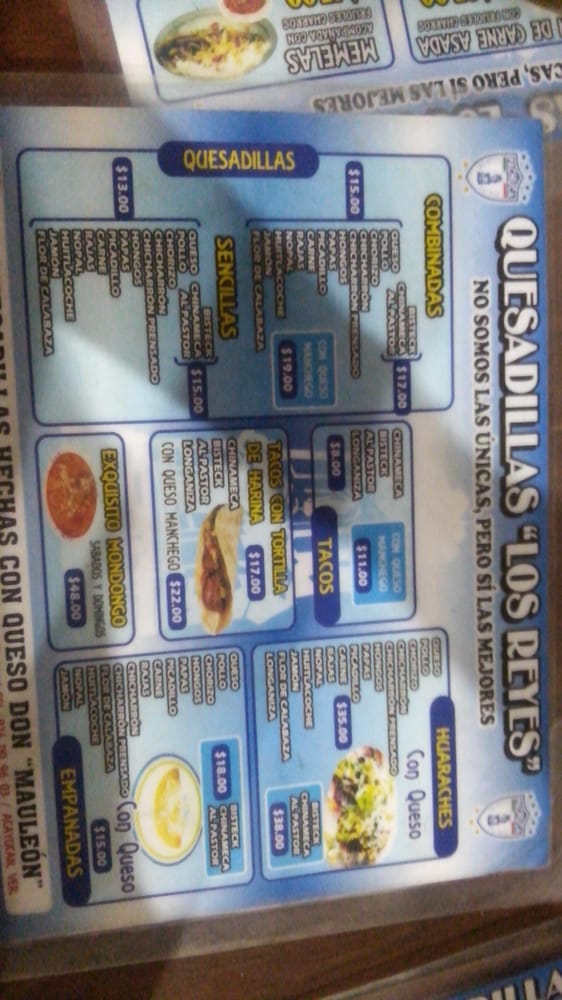 Quesadillas Los Reyes