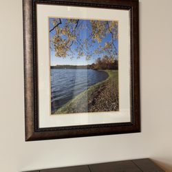 P J Printing - Dumont Lake in Fall, Allegan, Michigan Excuse the glare)