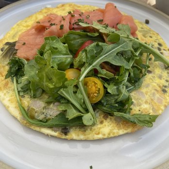 Roger Bar & Restaurant - Salmon Frittata - New American Near Me - Mountain View, California Roger Bar & Restaurant - Salmon Frittata - New American Near Me - Mountain View, California